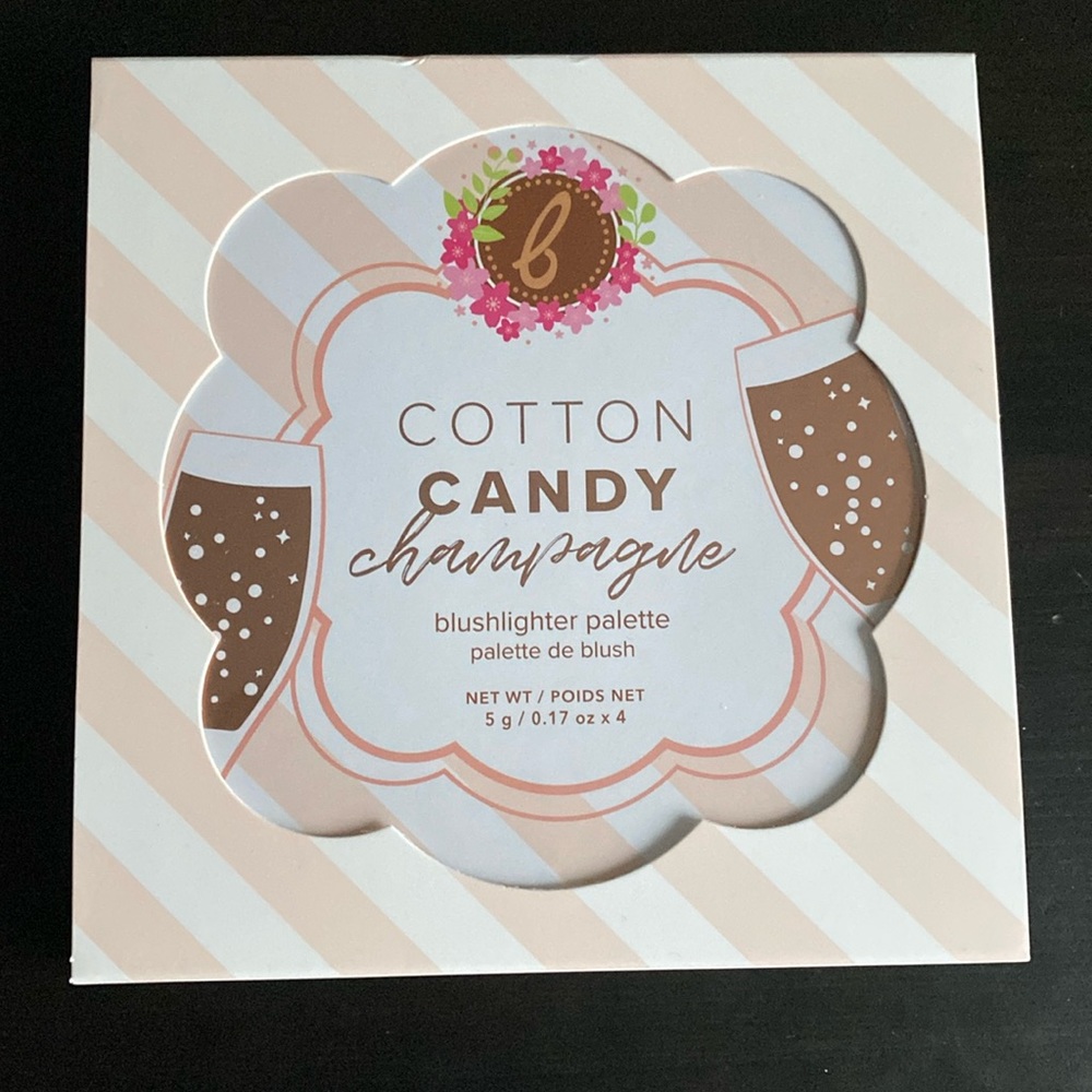 beauty bakerie Cotton Candy Champagne Blushlighter Palette